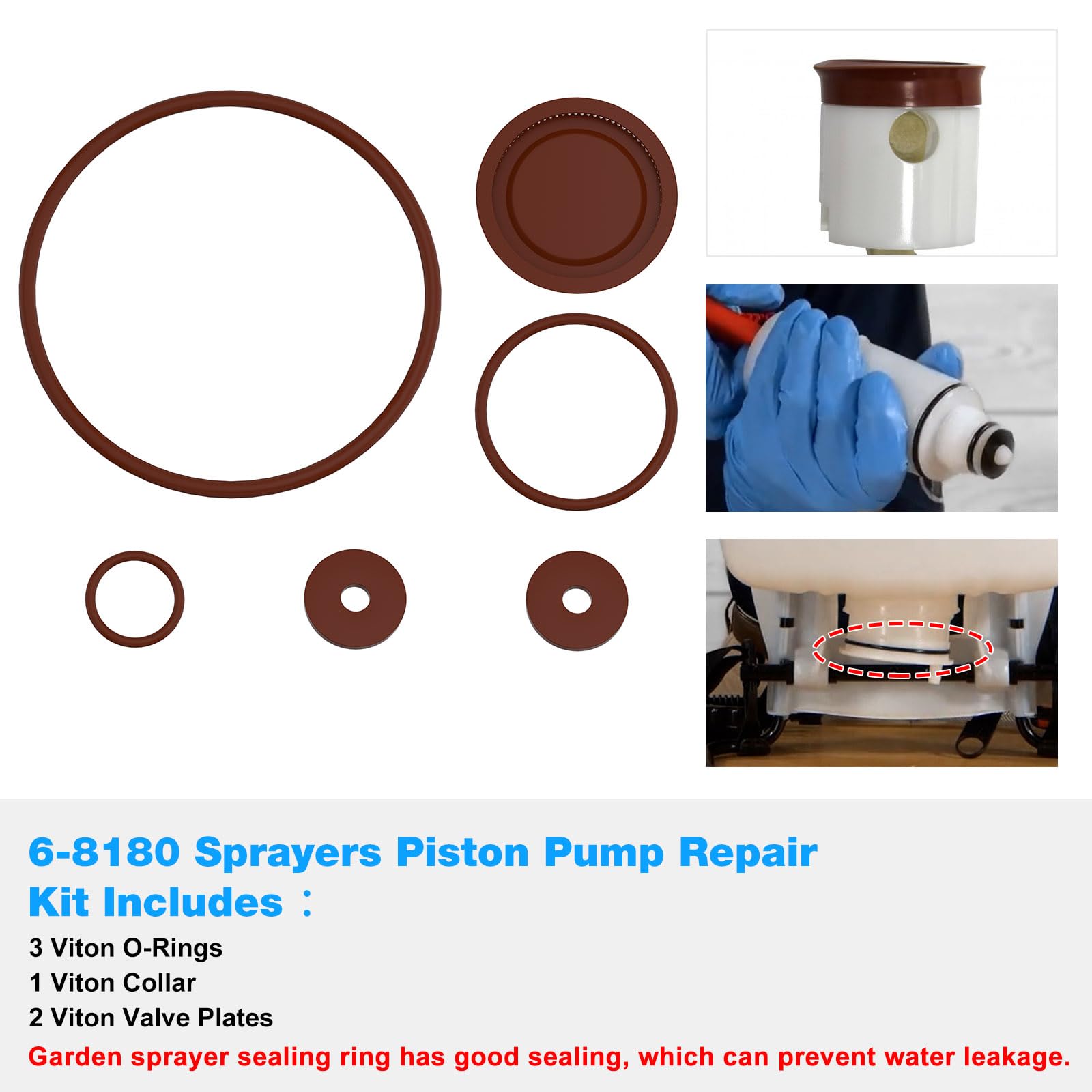 Amazon.com: 6-8180 Sprayers Seal Gasket-Cha/pin Sprayer Parts